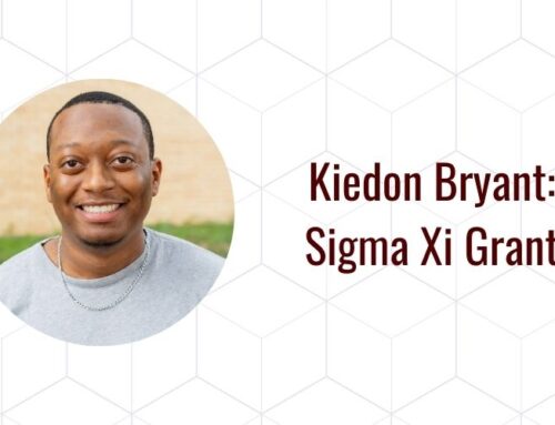 Kiedon Bryant Wins Sigma Xi Grant Award